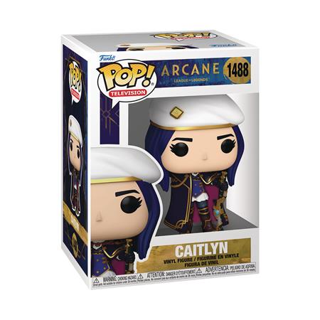 POP ANIMATION LEAGUE OF LEGENDS ARCANE CAITLYN FIG 