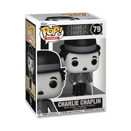 POP ICONS CHARLIE CHAPLIN FIG 