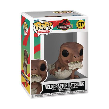 POP MOVIES JURASSIC PARK HATCH VELOCIRAPTOR VIN FIG 