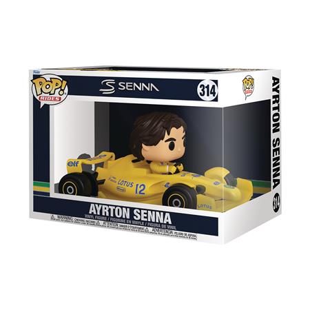 POP RIDES DLX MCLAREN AYRTON SENNA FIG 