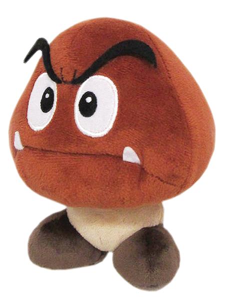 SUPER MARIO BROS GOOMBA 6 IN PLUSH (Net) 