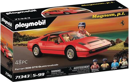 MAGNUM PI FERRARI 308 GTS QUATTROVALVOLE SET (Net) 