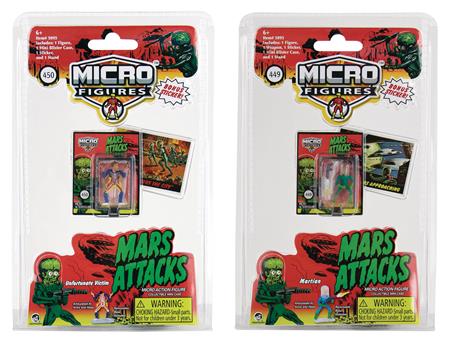 MICRO FIGURES MARS ATTACKS AF ASST (Net) 