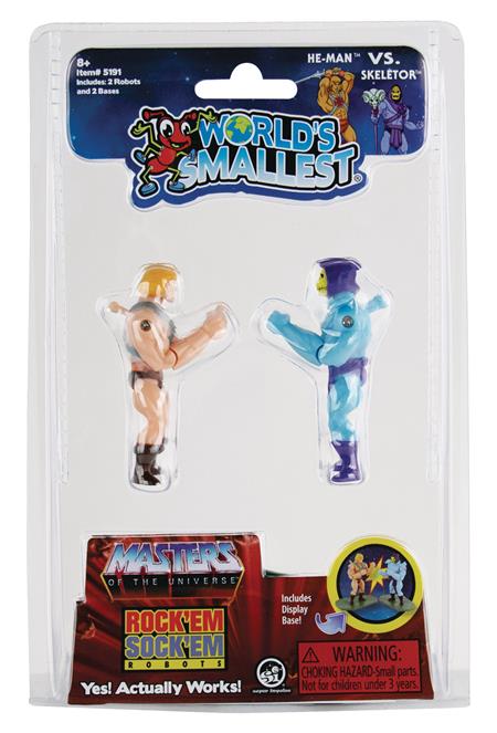 MOTU WORLDS SMALLEST ROCK EM SOCK EM ROBOTS TOY (Net) 