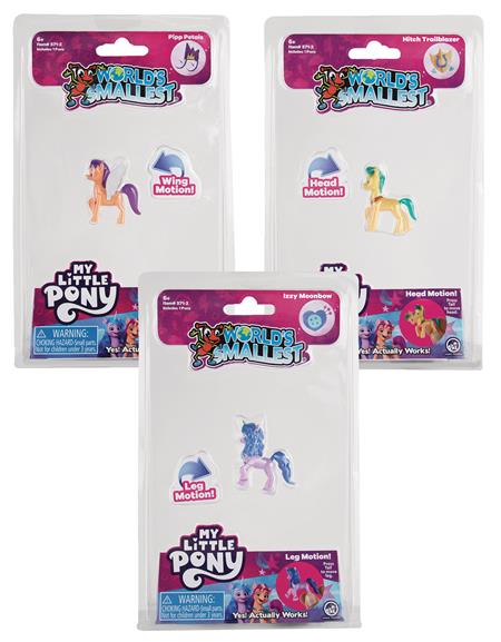 MY LITTLE PONY WORLDS SMALLEST ARTICULATED PONY ASST (Net)