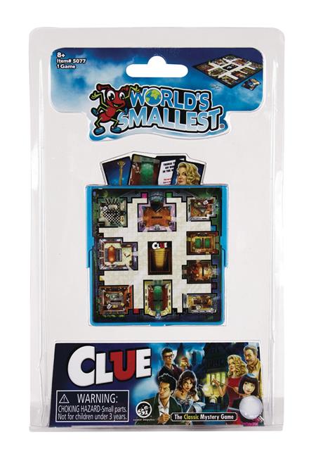 WORLDS SMALLEST CLUE BOARD GAME (Net) 