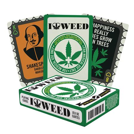 I HEART WEED PLAYING CARDS (Net) 