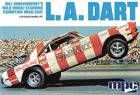 L.A. DART WHEELSTANDER 1/25 SCALE MPC MODEL KIT (Net) 