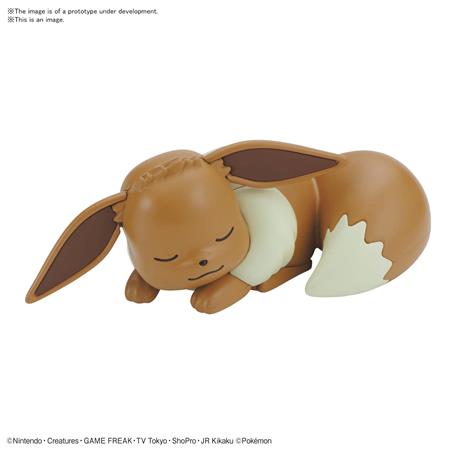 POKEMON 07 EEVEE SLEEPING POSE QUICK MODEL KIT (Net) 