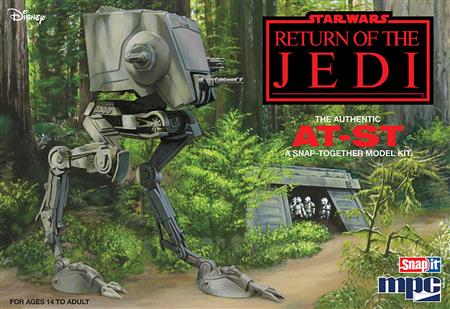 STAR WARS ROTJ AT-ST WALKER 1/100 SCALE MODEL KIT (Net) 