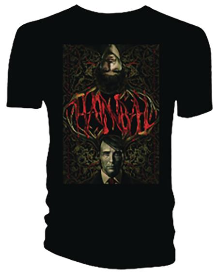 HANNIBAL WENDIGO HORNS LOGO SZ S BLACK TS (Net) 