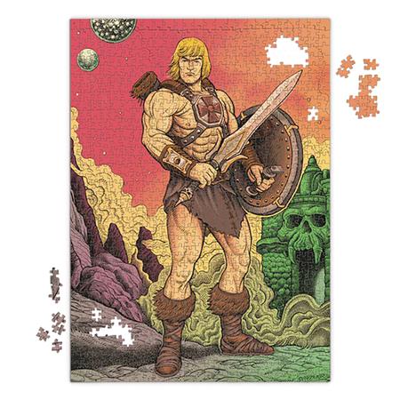 MOTU HE-MAN BY FLORIAN BERTMER 20X28IN 1000 PIECE PUZZLE (Net)