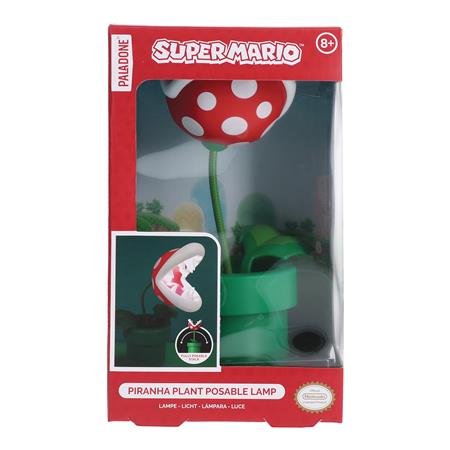 SUPER MARIO MINI PIRAHNA PLANT POSABLE LAMP (Net) 