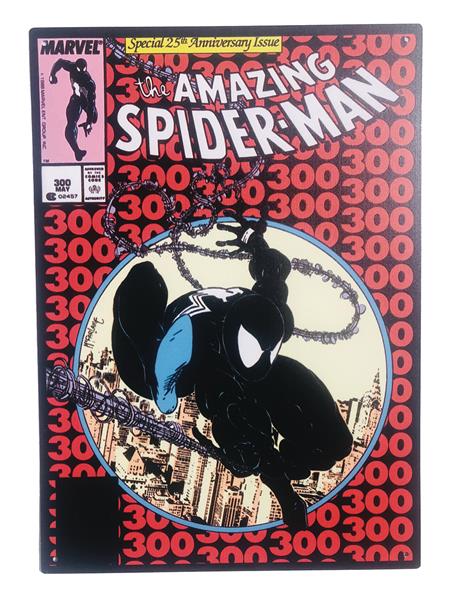 MARVEL SPIDER-MAN 300 16X12IN METAL SIGN 