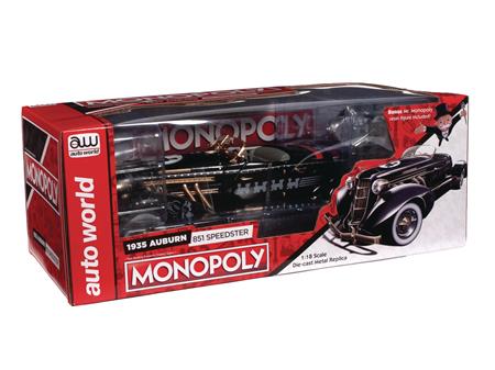 SSM MONOPOLY 1935 AUBURN 851 SPEEDSTER 1/18 DIE-CAST (Net)