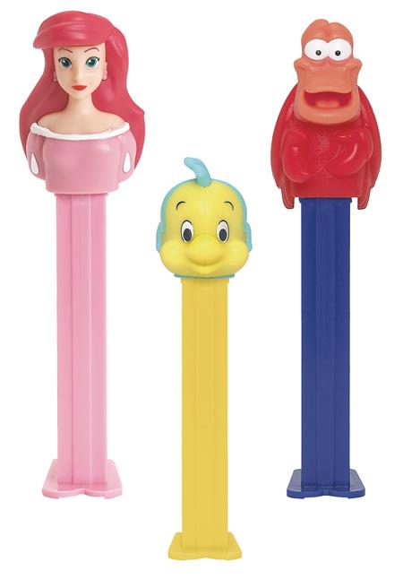 LITTLE MERMAID PEZ 6 PC BLISTER ASST (Net) 