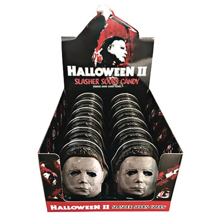 HALLOWEEN 2 MICHAEL MYERS MASK TIN 12PC DISP (Net) 