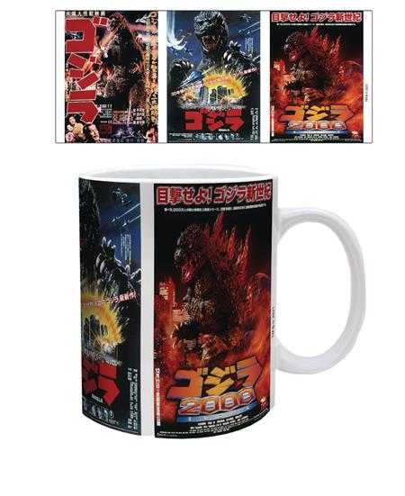 GODZILLA MOVIES COLLAGE 11OZ MUG (Net) 