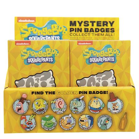 FANATTIK SPONGEBOB SQUAREPANTS MYSTERY MINI PIN 12PC BMB DIS