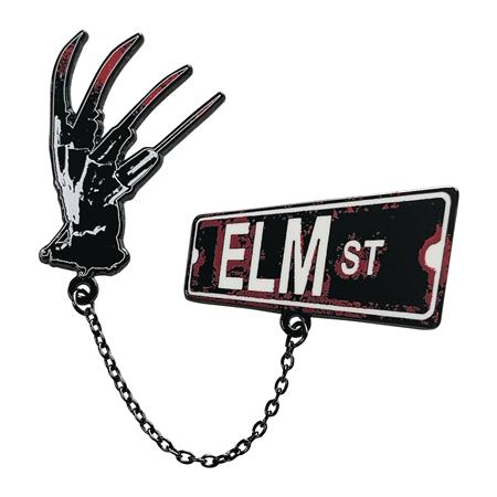 NIGHTMARE ON ELM ST PIN BADGE SET (Net)