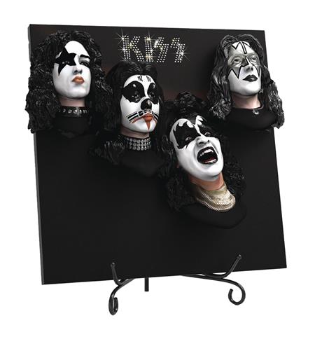 KISS DEBUT ALBUM 3D VINYL KNUCKLEBONZ STATUE (Net) 