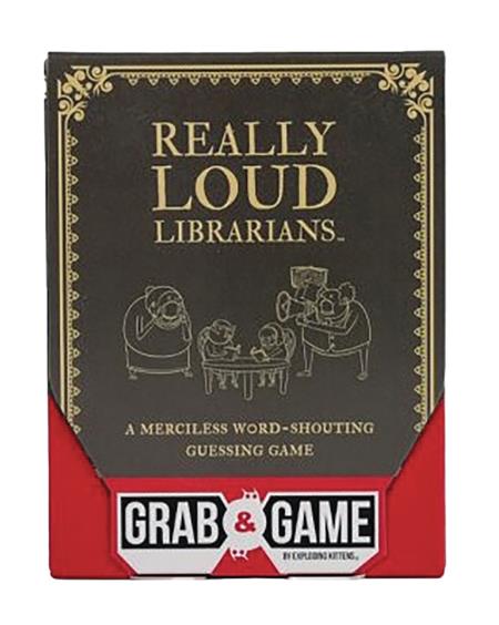 GRAB & GAME REALLY LOUD LIBRARIANS 