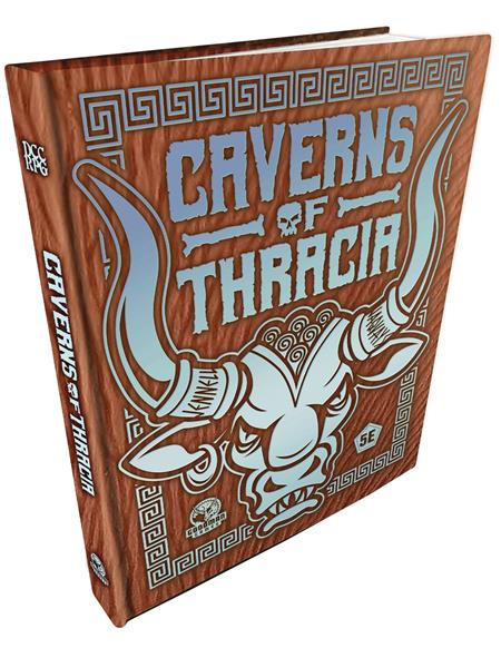 CAVERNS OF THRACIA (5E) MINOTAUR HIDE CVR HC 