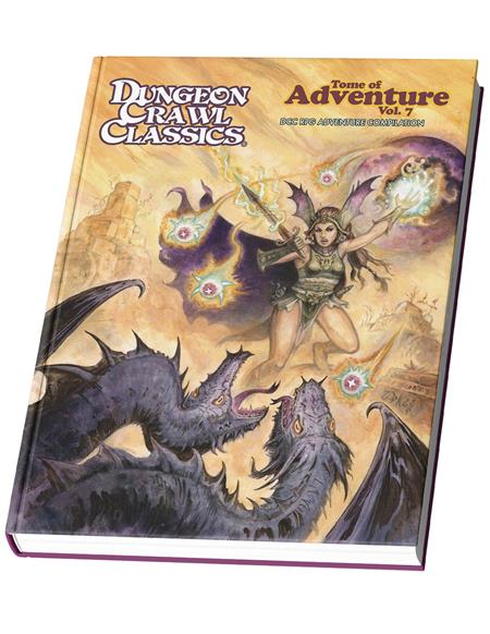 DCC TOME OF ADVENTURE HC VOL 07 MAGIC GODS AND DEMONS 