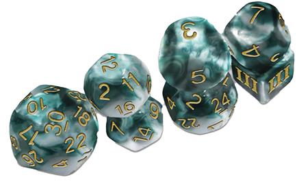 THRACIAN SMOKEY SACRIFICE DICE DCC FUNKY 7 SET 