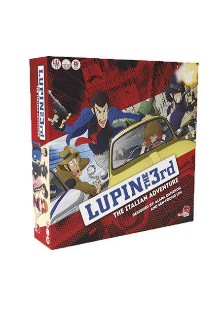 LUPIN THE 3RD ITALIAN ADVENTURE BOARD GAME 