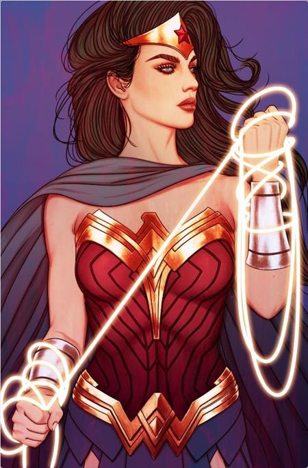 JUSTICE LEAGUE UNLIMITED #5 CVR E JENNY FRISON INTERNATIONAL WOMENS DAY CARD STOCK VAR