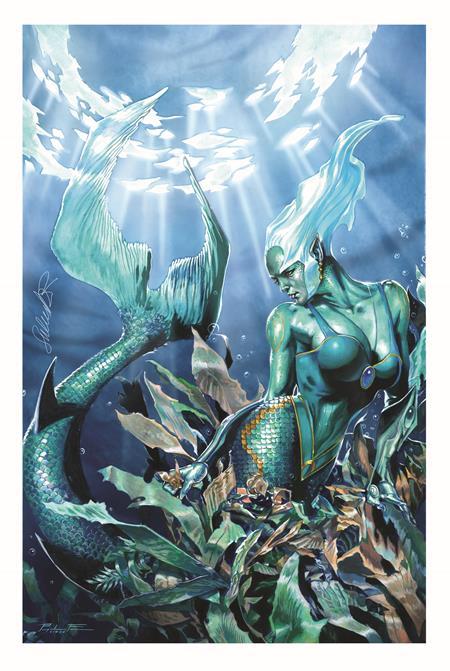 AQUAMAN #3 CVR F INC 1:25 SALVADOR LARROCA CARD STOCK VAR