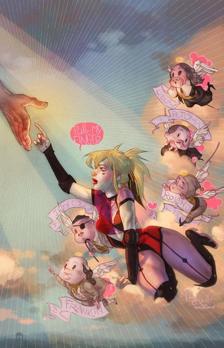 HARLEY QUINN FARTACULAR SILENT BUTT DEADLY #1 (ONE SHOT) CVR C BEN CALDWELL CARD STOCK VAR