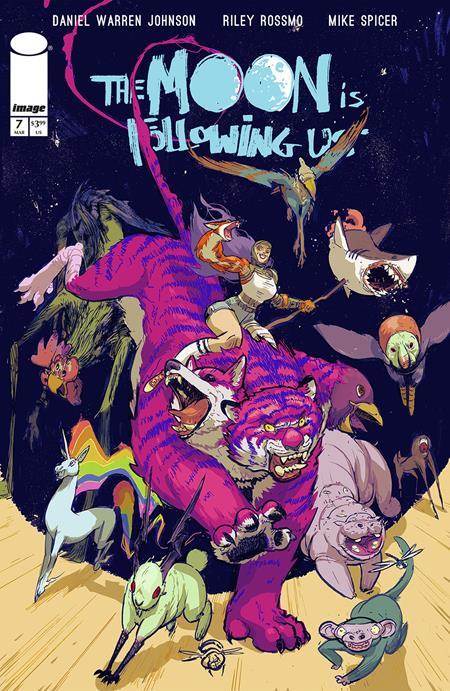 THE MOON IS FOLLOWING US #7 (OF 10) CVR A RILEY ROSSMO & MIKE SPICER