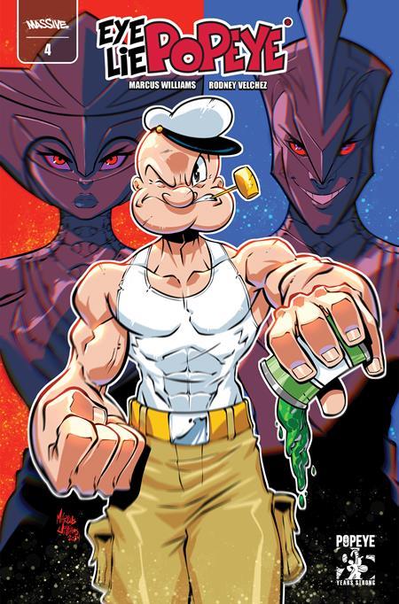 EYE LIE POPEYE #4 CVR A MARCUS WILLIAMS