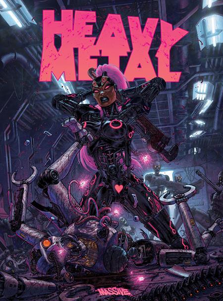 HEAVY METAL MAGAZINE #1 MASSIVE SELECT EXCLUSIVE TONY MOORE HOMAGE VAR (MR)