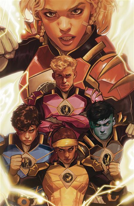 POWER RANGERS PRIME #15 E 1:25 INCV (FULL ART TOMASELLI)