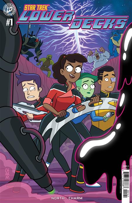 STAR TREK LOWER DECKS #1 IDW CLASSICS COVER A (CHARM)