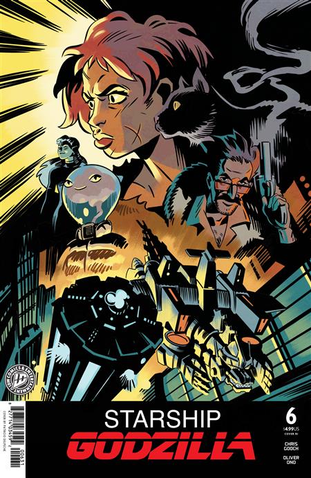 STARSHIP GODZILLA [KAI-SEI ERA] #6 VARIANT RI 1:15 (DELPECHE MOVIE HOMAGE COVER)