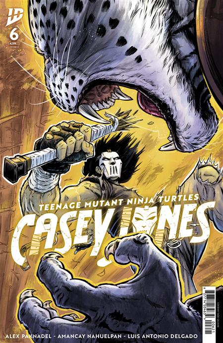 TEENAGE MUTANT NINJA TURTLES CASEY JONES #6 VARIANT B (GALUSHA)