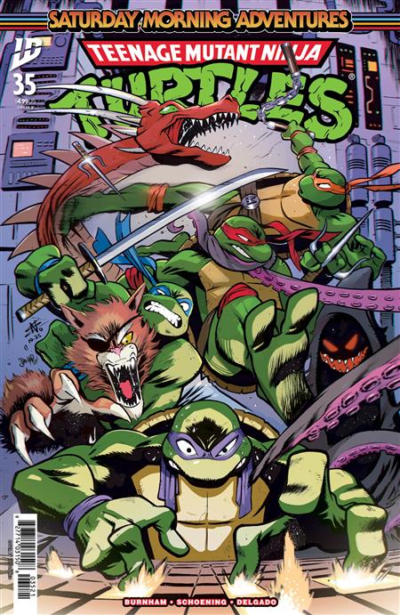 TEENAGE MUTANT NINJA TURTLES SATURDAY MORNING ADVENTURES #35 VARIANT B (NEO)