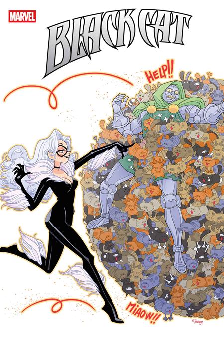 BLACK CAT #8 MARGUERITE SAUVAGE DOOM HOMAGE VARIANT