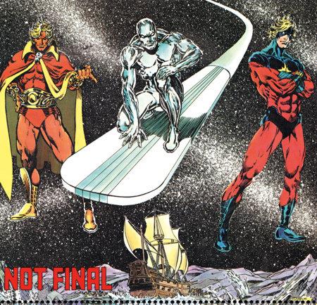 CAPTAIN MARVEL DARK PAST #1 1:50 JIM STARLIN BICENTENNIAL CALENDAR HIDDEN GEM VARIANT