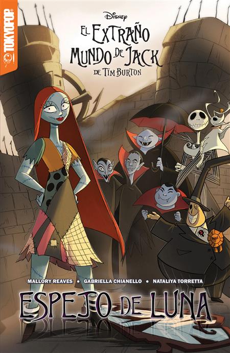 DISNEY MANGA EL EXTRAÑO MUNDO DE JACK DE TIM BURTON ESPEJO DE LUNA GN (ESPAÑOL) - MIRROR MOON (SPANISH EDITION)
