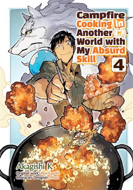 CAMPFIRE COOKING IN ANOTHER WORLD WITH MY ABSURD SKILL TP VOL 04