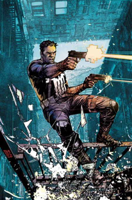 PUNISHER #1 JOHN TYLER CHRISTOPHER RATIO NEGATIVE SPACE VIRGIN 2ND PRINTING VARIANT[1:25]