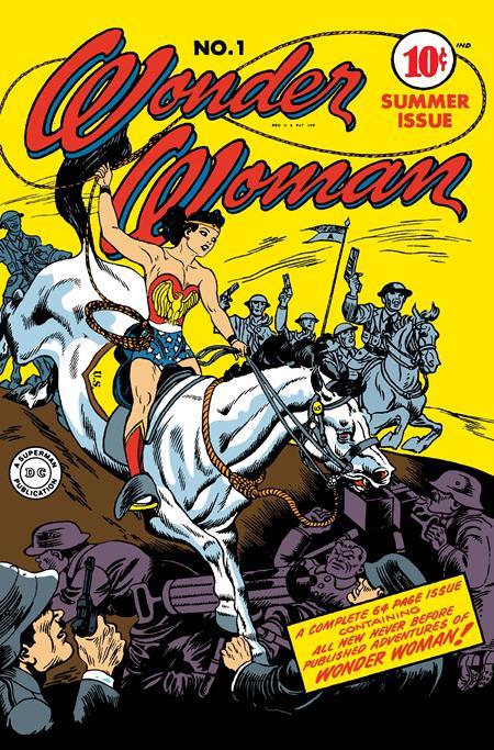 WONDER WOMAN #1 FACSIMILE EDITION CVR A HARRY PETER (2026 EDITION)