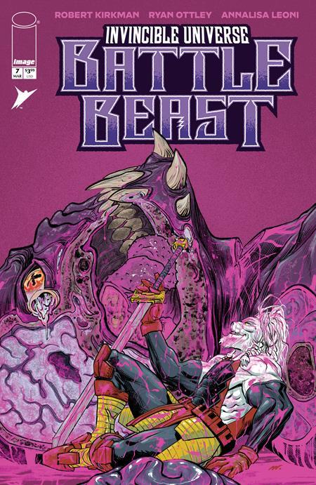 INVINCIBLE UNIVERSE BATTLE BEAST #7 CVR G INC 1:100 MATTHEW ROBERTS VAR