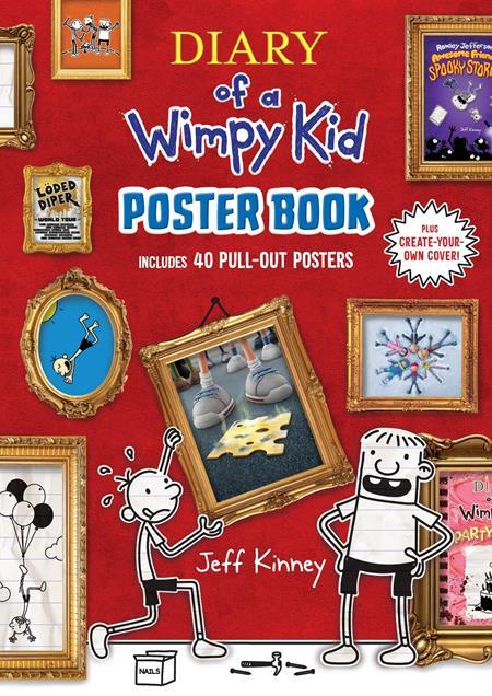 DIARY OF A WIMPY KID POSTER BOOK TP