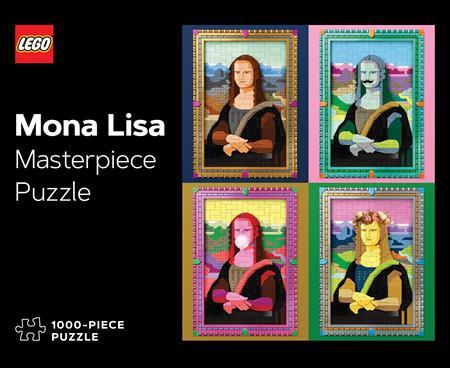 LEGO MASTERPIECE PUZZLE MONA LISA 1000 PIECE PUZZLE Previously Offered Thru Other Distributors